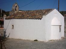 The 14th century Agios Antonios church.