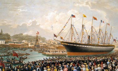 Launch of the Great Britain