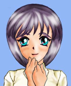 声だけから想像した早瀬かをるの「似顔絵」(スガぴぃさん作)