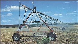 CENTRE PIVOT IRRIGATION SYSTEMS ARE WIDELY USED WHERE UNDERGROUND ACQUIFERS EXIST