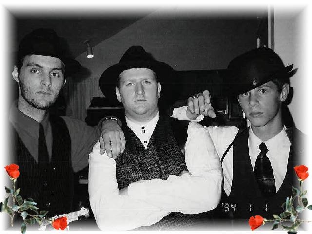 The Gang-Luke, Drews, and Me at my Halloween Party
