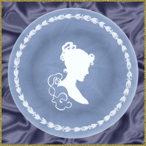Hammy`s wedgewood plate bigger than stated here