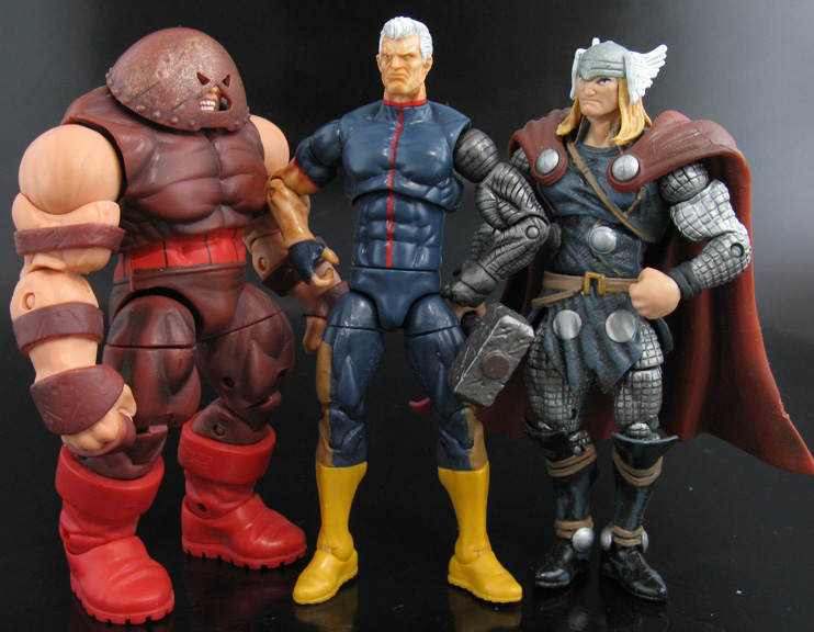 Marvel Universe Cable action figure review.
