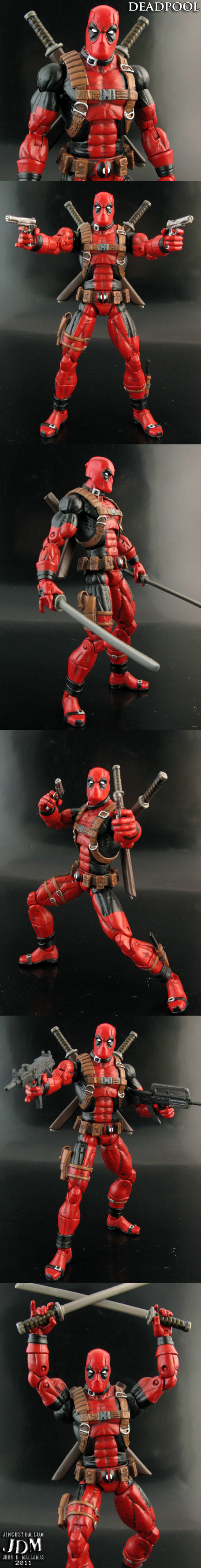 Custom Deadpool figure