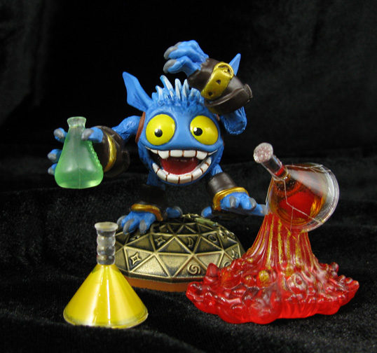 Articulated Skylanders Giants Pop Fixx figure