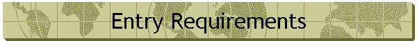 Entry Requirements