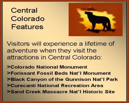 Central Colorado Features
