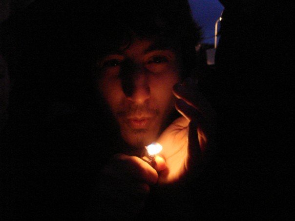 Nikola and his lighter