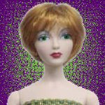 doll with short red hair