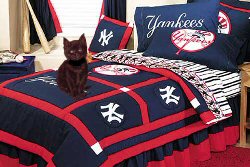Yankee bedspread and sheets
