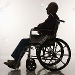 man in wheelchair
