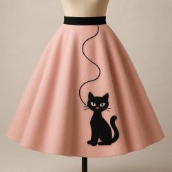 cat skirt