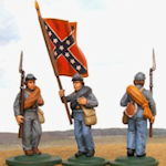 three confederate soldiers