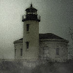 creepy lighthouse