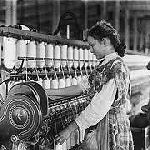 young girl at factory