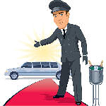 limo and driver