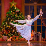 girl dancing with nutcracker