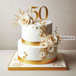 50th birthday cake