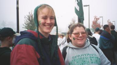 amber and ruth looking cold