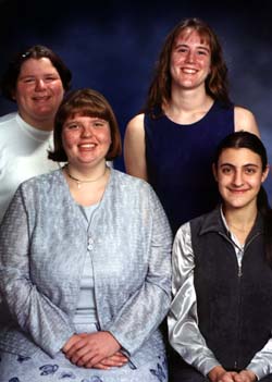 Amber, Ruth, Sarah, and Erica