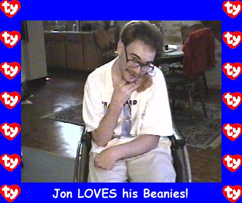 Jon LOVES his Beanies!