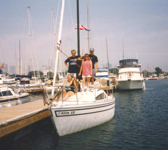At the dock in Chicago