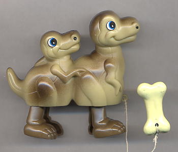 Dinosaurs with bone weight
