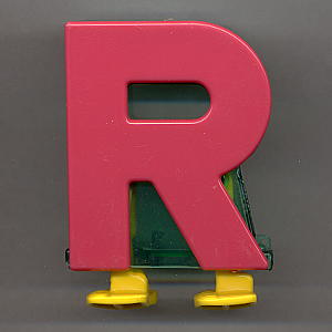 Sesame Street Walking Letter R