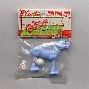 Plastic Walking Dog