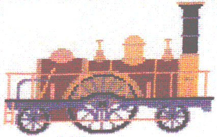 North Star Cross-stitched