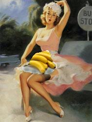 Big Round Ripe Banana's