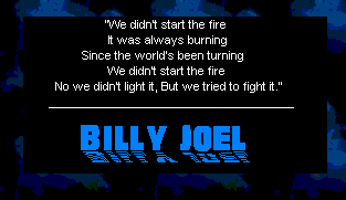 Billy Joel = Genius