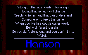 Hanson = Genius'