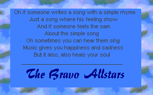 The Bravo Allstars = Genius'