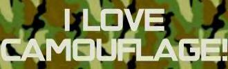 I Love Camouflage