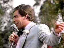 Double Identity, Sam discovers he can sing Volare,oh,oh,oh,Emmy award for hairstyling