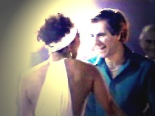 Scott Bakula dances with Debbie Allen,director and choreographer for this ep. Private Dancer