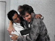 Sam's electro shock treatment causes him to take on the personalities of people from his past that he has lept into, such as Jimmy La Motta. Shock Theater.Scott and Dean nominated for Emmy