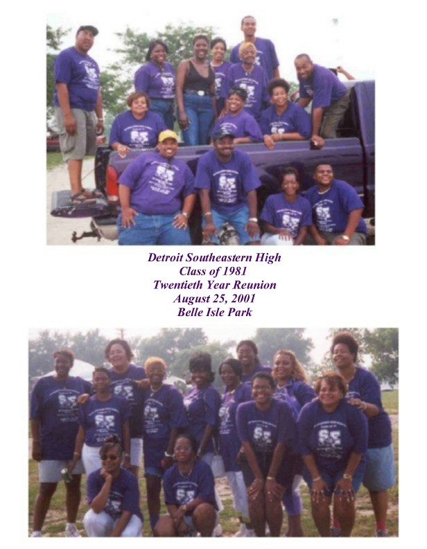 Detroit SE Class 1981 Reunion Picnic 2001