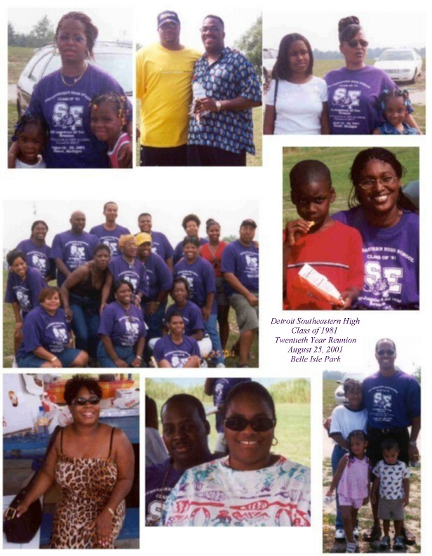 Detroit SE Class 1981 Reunion Picnic 2001