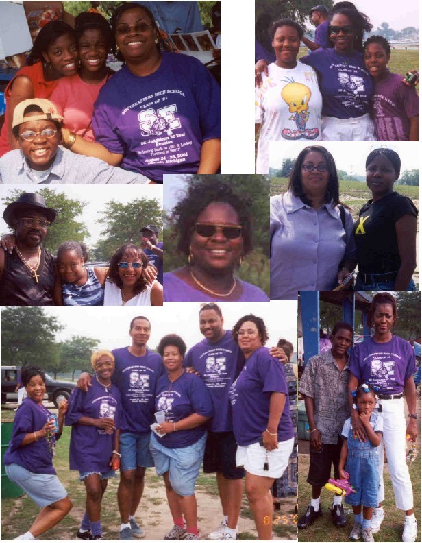 Detroit SE Class 1981 Reunion Picnic 2001