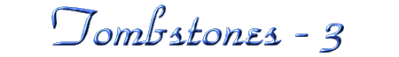 Tombstones - Page 3