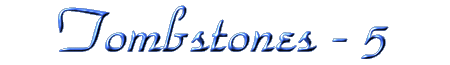 Tombstones - Page 5