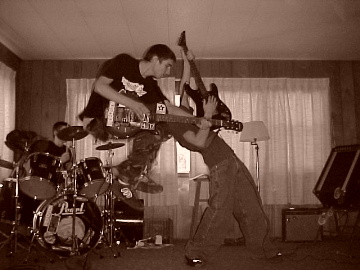 Joe and Adam, guitarists for In For The Kill