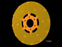 Figure 5 - Tesla disk with washers
