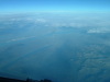 Lake Laberge from 37000 feet