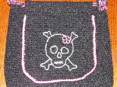 Gina's completed purse