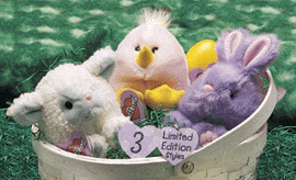 Limited Edition Easter Puffkins 1999