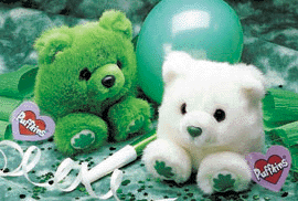 St. Patrick's Day Puffkins