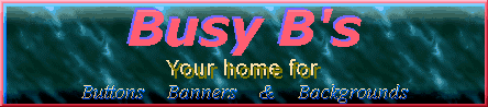 Busy B's Banner